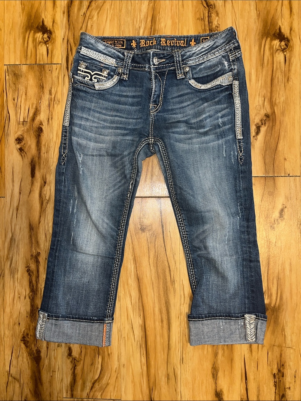Rock Revival Womens Capris
